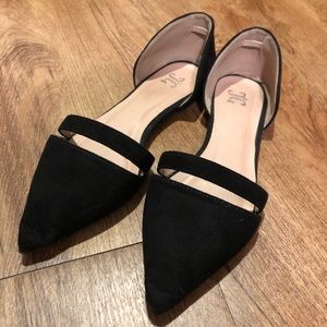 Black flats